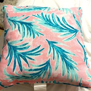 Summery bright pillow